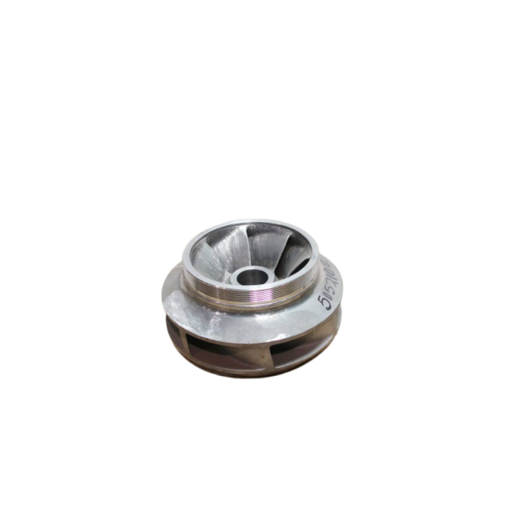 A217 Gr C5 Steel 3-3/8in Bore 7 Vane 17in Od Pump Impeller