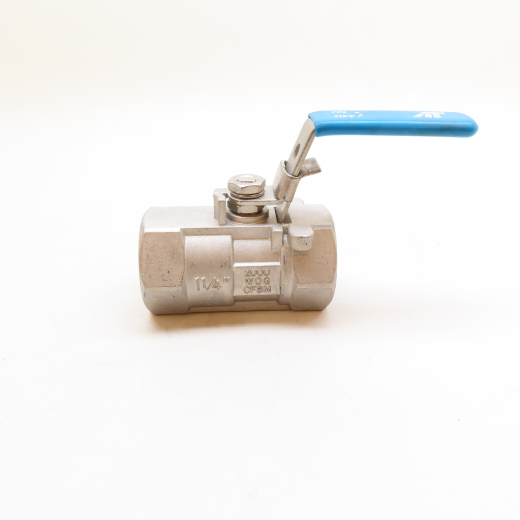 A-t Controls 10-TH-0125-XXX 2000wog Stainless 1-1/4in Npt Ball Valve