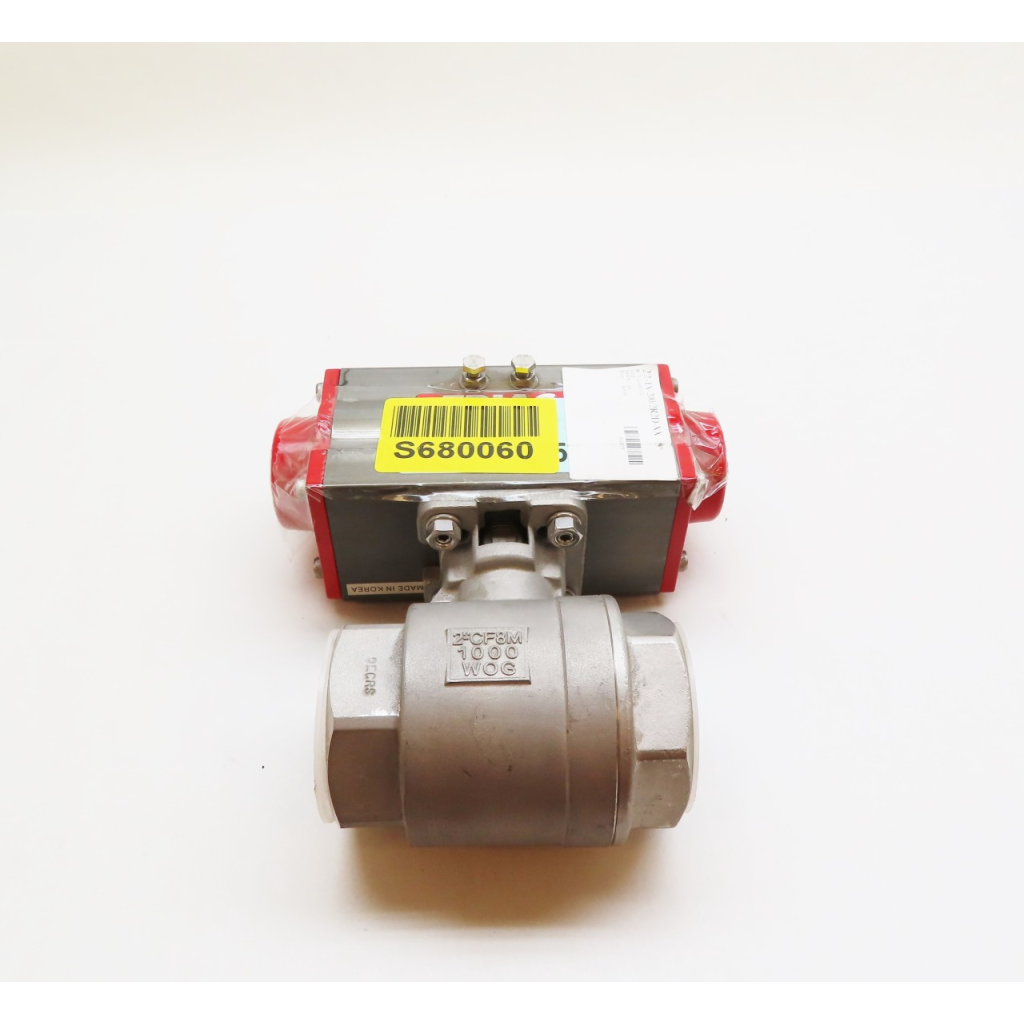A-t Controls 22-TX-200/2R2D-XX Pneumatic Stainless Ball Valve 2in Npt