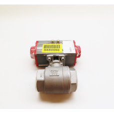 A-t Controls 22-TX-200/2R2D-XX Pneumatic Stainless Ball Valve 2in Npt