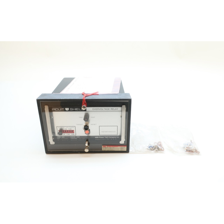 Abb 411C0165 Circuit Shield Overvoltage Relay Type 59h 120v-ac
