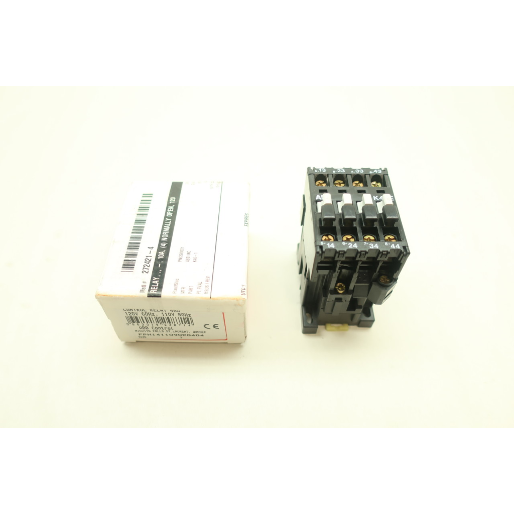 Abb K40-1 Control Relay 120v-ac