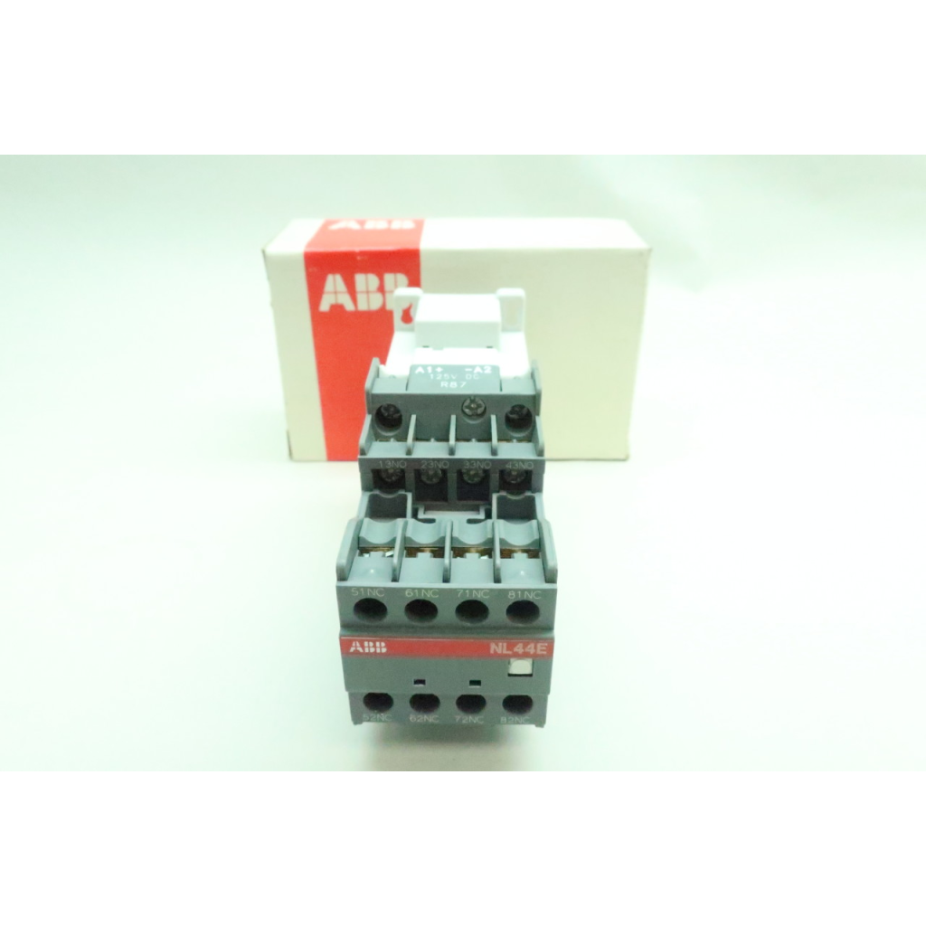 Abb NL44E Control Relay 125v-dc