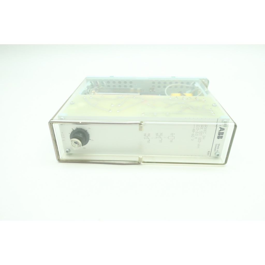 Abb RXKC 2H RK 331 002-AH Time Delay Relay 0.3-3.0s 48-60v-ac