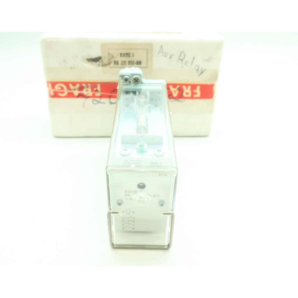Abb RXME1 RK 221 052-AH Plug-in Relay 48-55v-dc