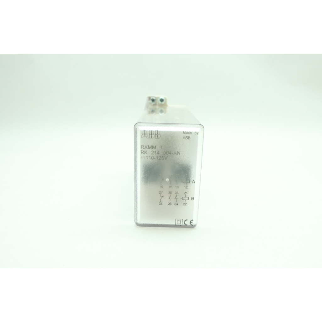 Abb RXMM1 RK 214 004-AN Plug-in Relay 110-125v-dc
