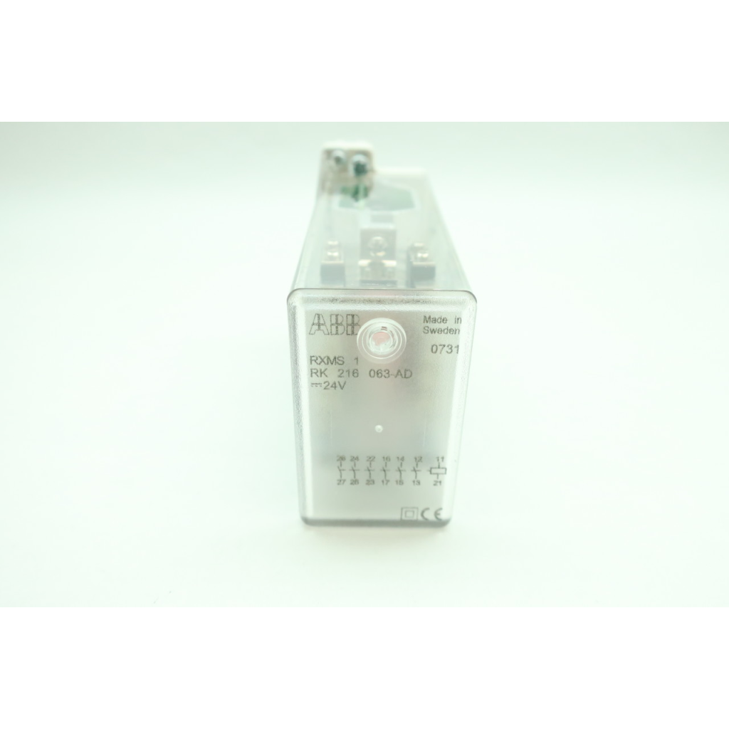 Abb RXMS 1 RK 216 063-AD Plug-in Relay 24v-dc