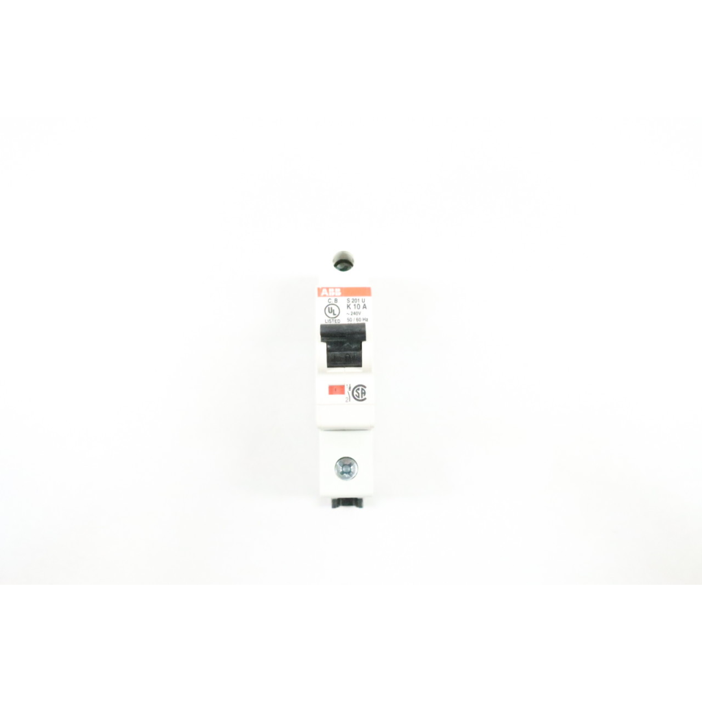 Abb S201U-K Circuit Breaker 1p 10a Amp 240v-ac