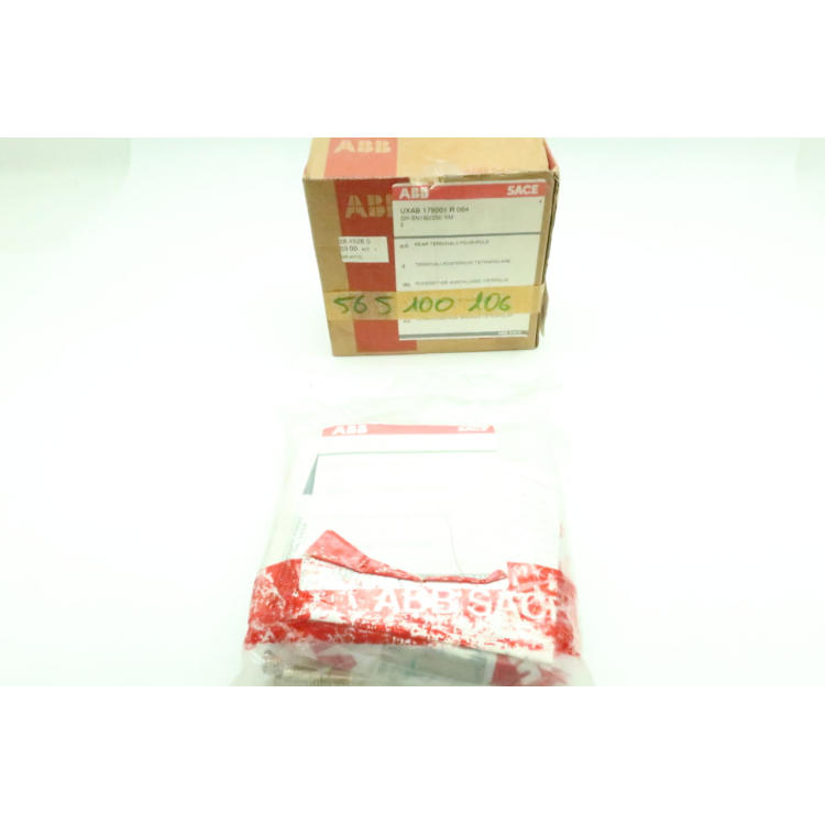 Abb UXAB179001R064 SH-SN160/250 SM2 Sace Terminal Kit 4p