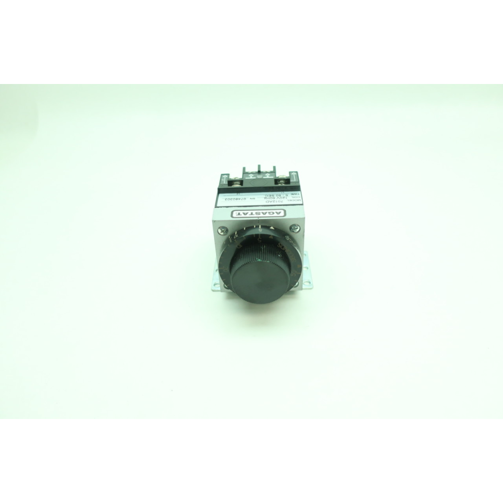 Agastat 7012AD Time Delay Relay 5-50sec 120v-ac