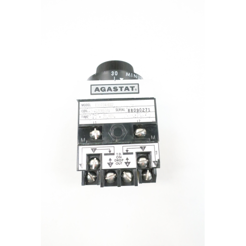 Agastat E7022AH002 Time Delay Relay 3-30min 120v-ac