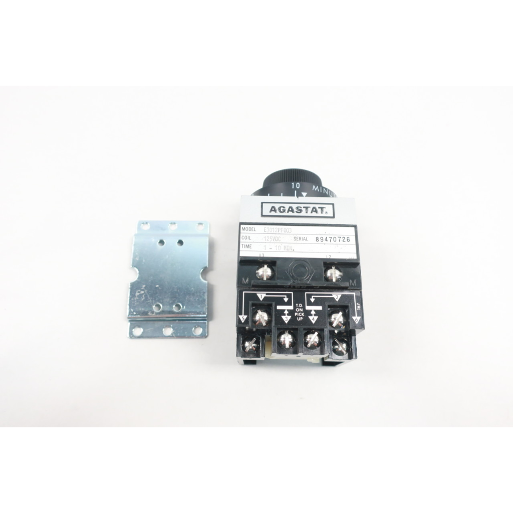 Agastat E7012PF003 Time Delay Relay 1-10min 125v-dc