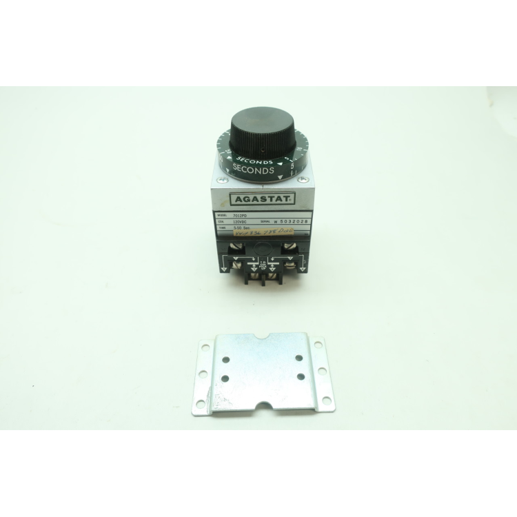Agastat 7012PD Time Delay Relay 5-50sec 120v-dc