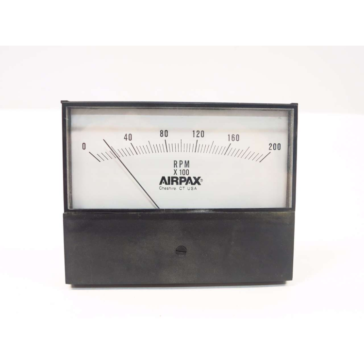 Airpax M77650-100-0011 0-20000rpm Panel Meter