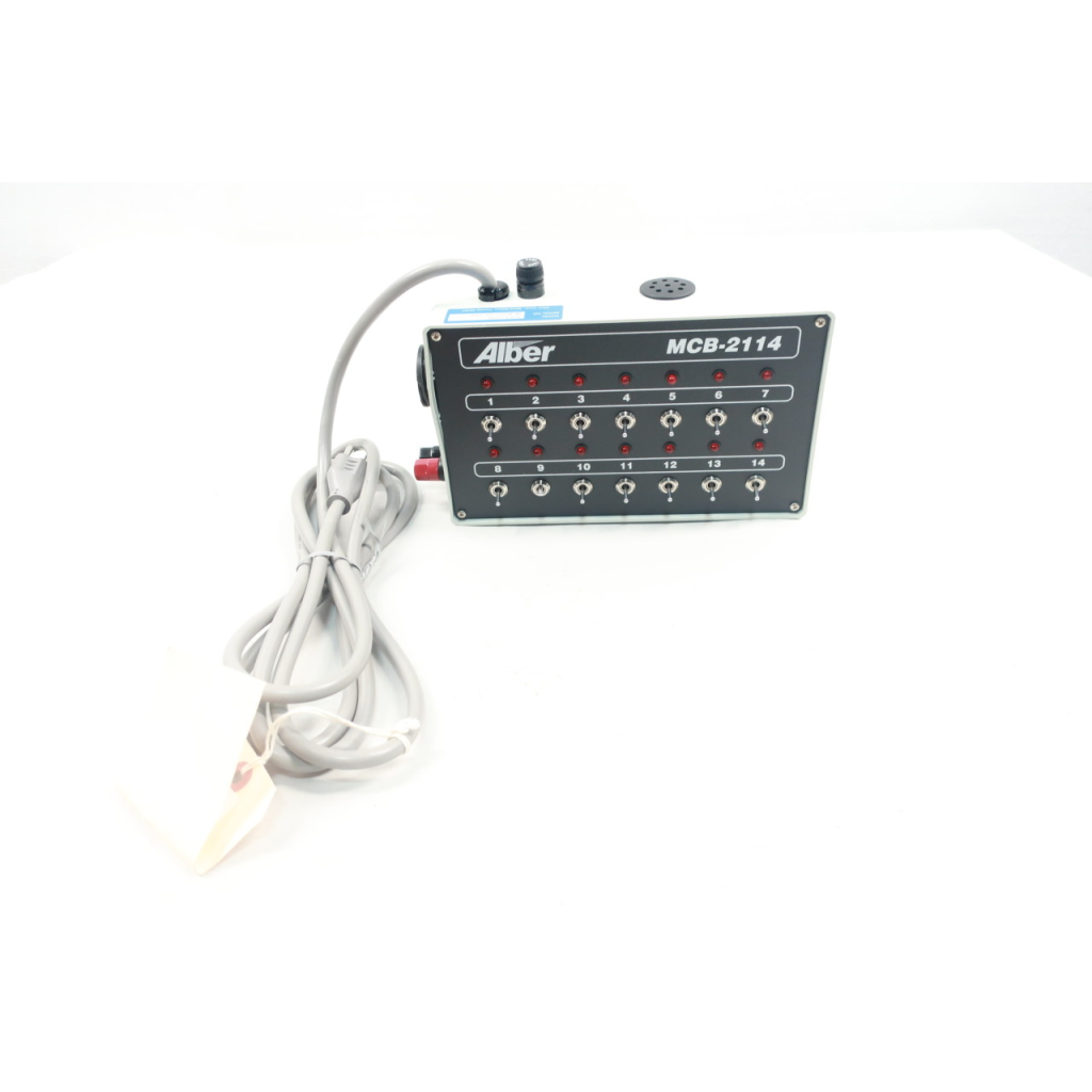 Albercorp 1001-029 Mcb-2114 Manual Controller