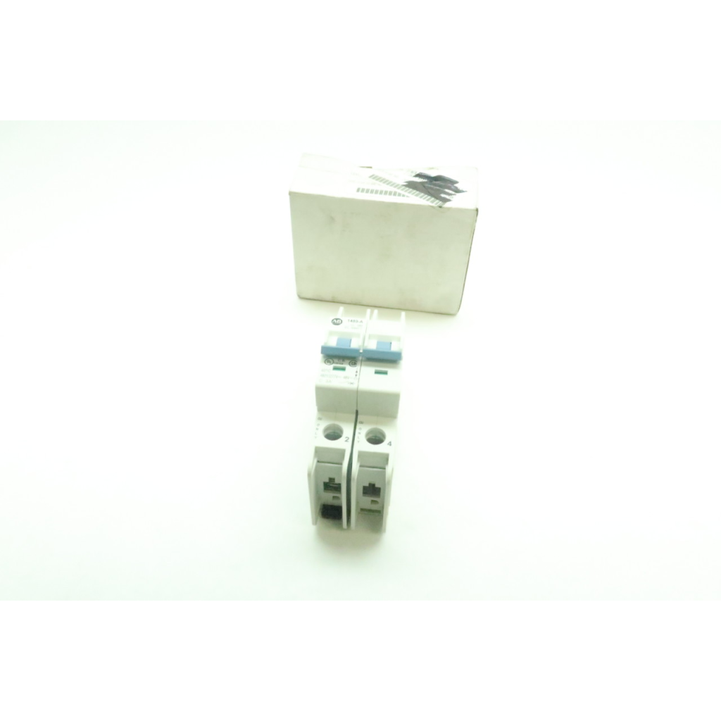 Allen Bradley 1489-A2C030 3a 2p Circuit Breaker 480/277v-ac Ser A