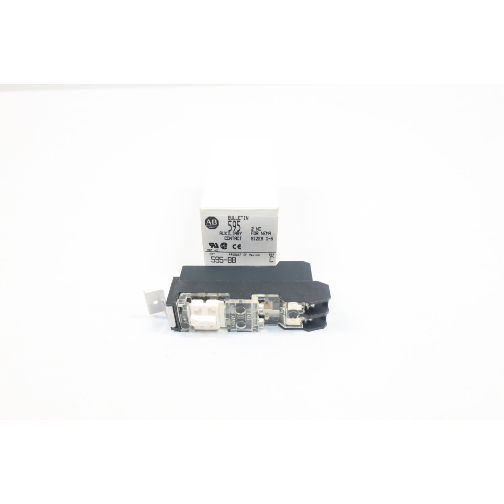Allen Bradley 595-BB Auxiliary Contact Sizes 0-5 Ser C