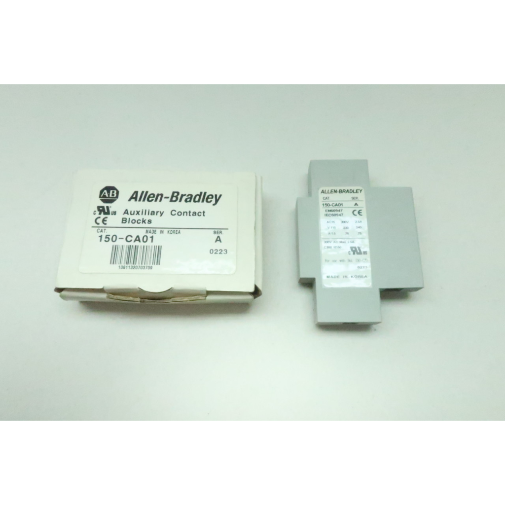 Allen Bradley 150-CA01 Auxiliary Contact Block Ser A