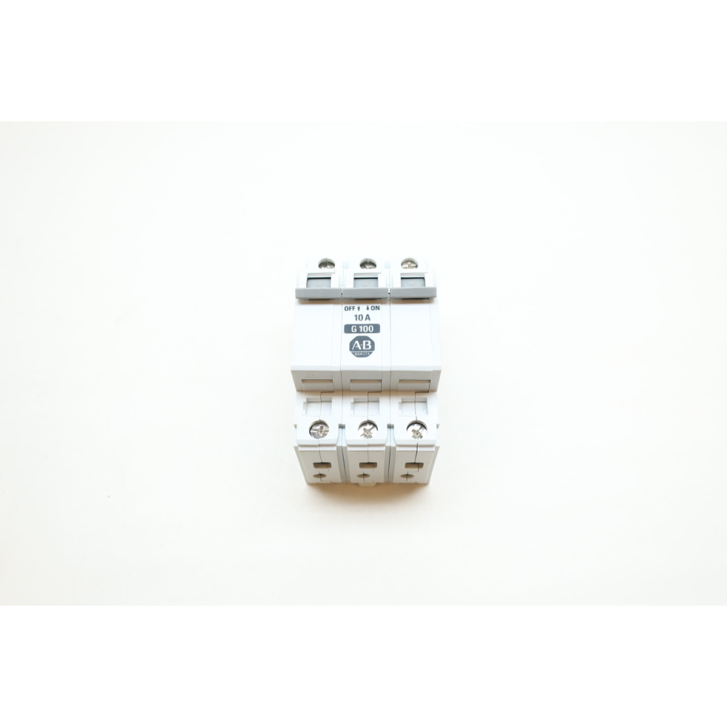 Allen Bradley 1492-CB3G100 Circuit Breaker Ser B 3p 10a Amp 420/480v-ac