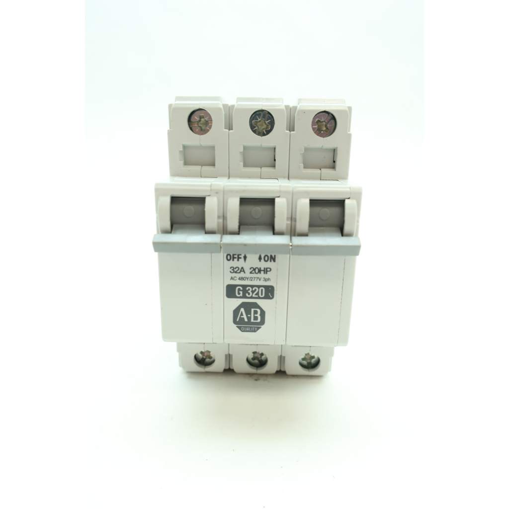 Allen Bradley 1492-CB2G100 Circuit Breaker 2p 10a Amp 277/480v-ac