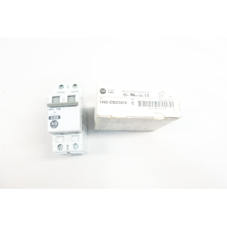 Allen Bradley 1492-CB2G010 Circuit Breaker 2p 1a 480v-ac Ser C