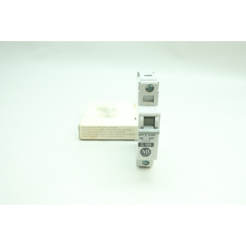 Allen Bradley 1492-CB1G100 Molded Case Circuit Breaker 1p 10a 277v-ac Ser C