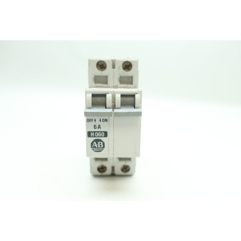 Allen Bradley 1492-CB2H060 Miniature Circuit Breaker 2p 6a 277/480v-ac