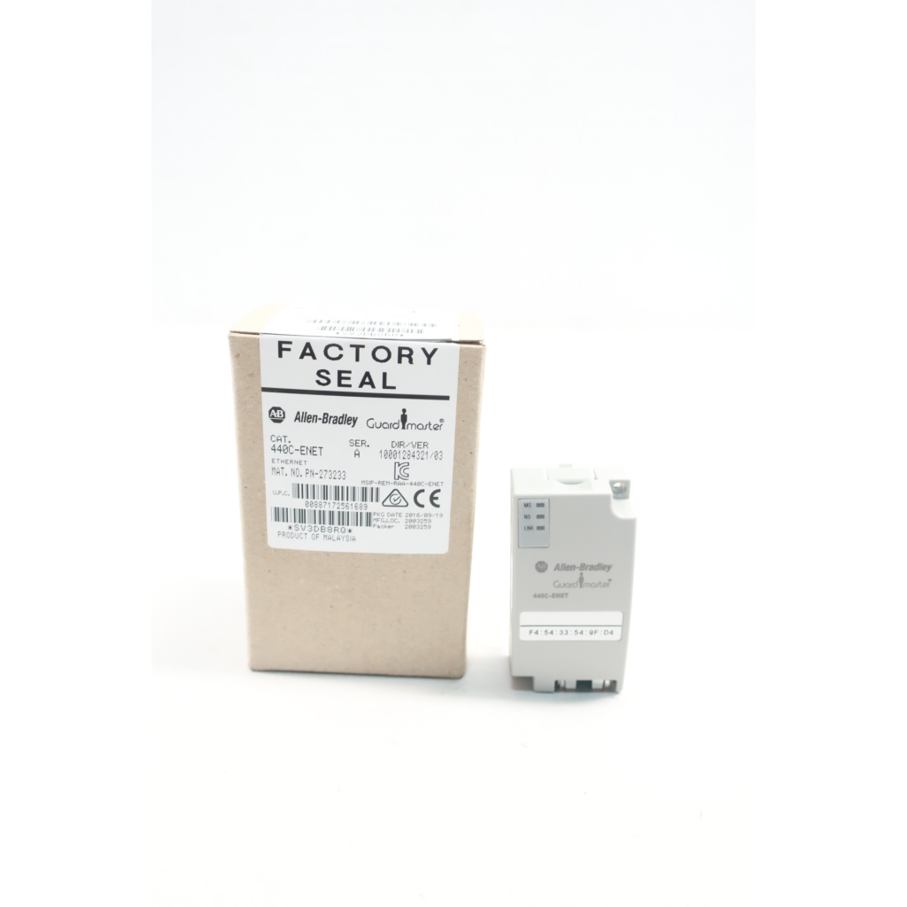 Allen Bradley 400C-ENET Guardmaster Ethernet Plug-in Module Ser A
