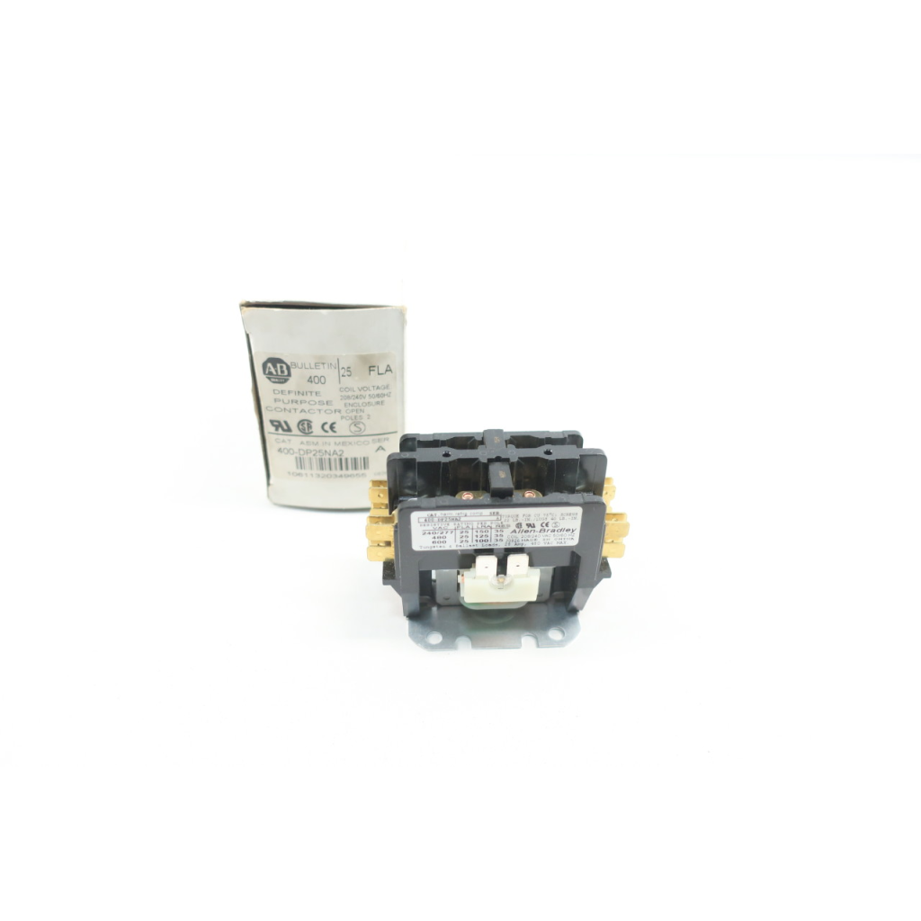 Allen Bradley 400-DP25NA2 Definite Purpose Contactor 208/240v-ac Ser A