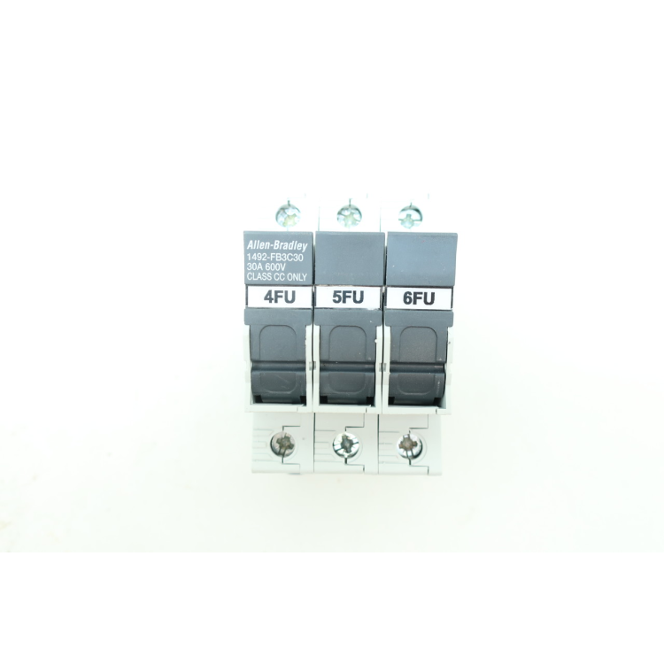 Allen Bradley 1492-FB2C30 Fuse Holder 2p 30a Amp 600v-ac