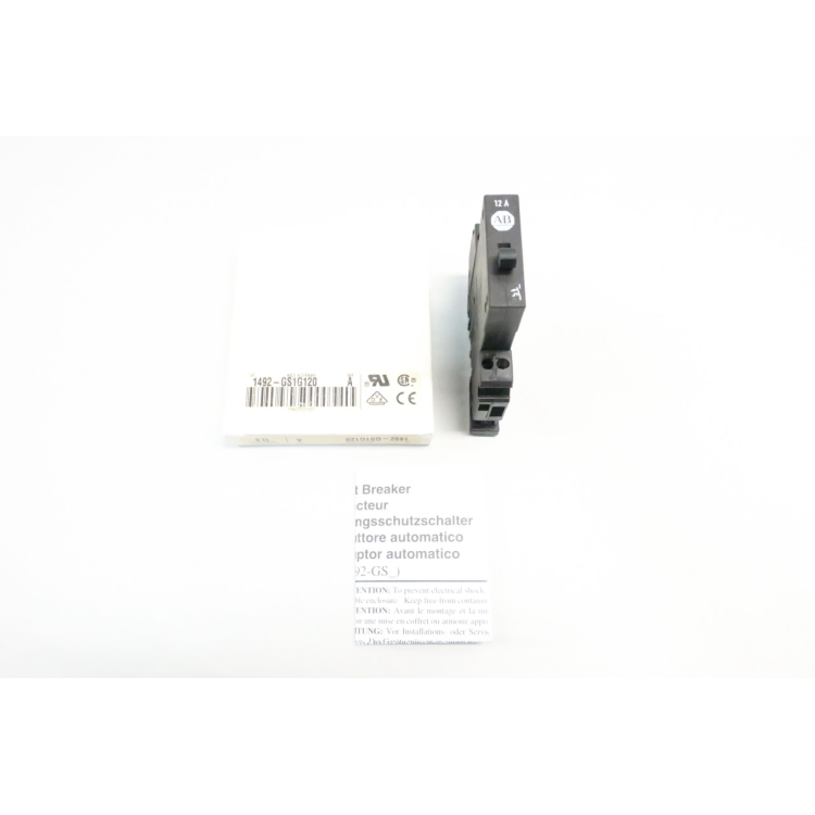 Allen Bradley 1492-GS1G120 12a 1p Circuit Breaker 277v-ac Ser A