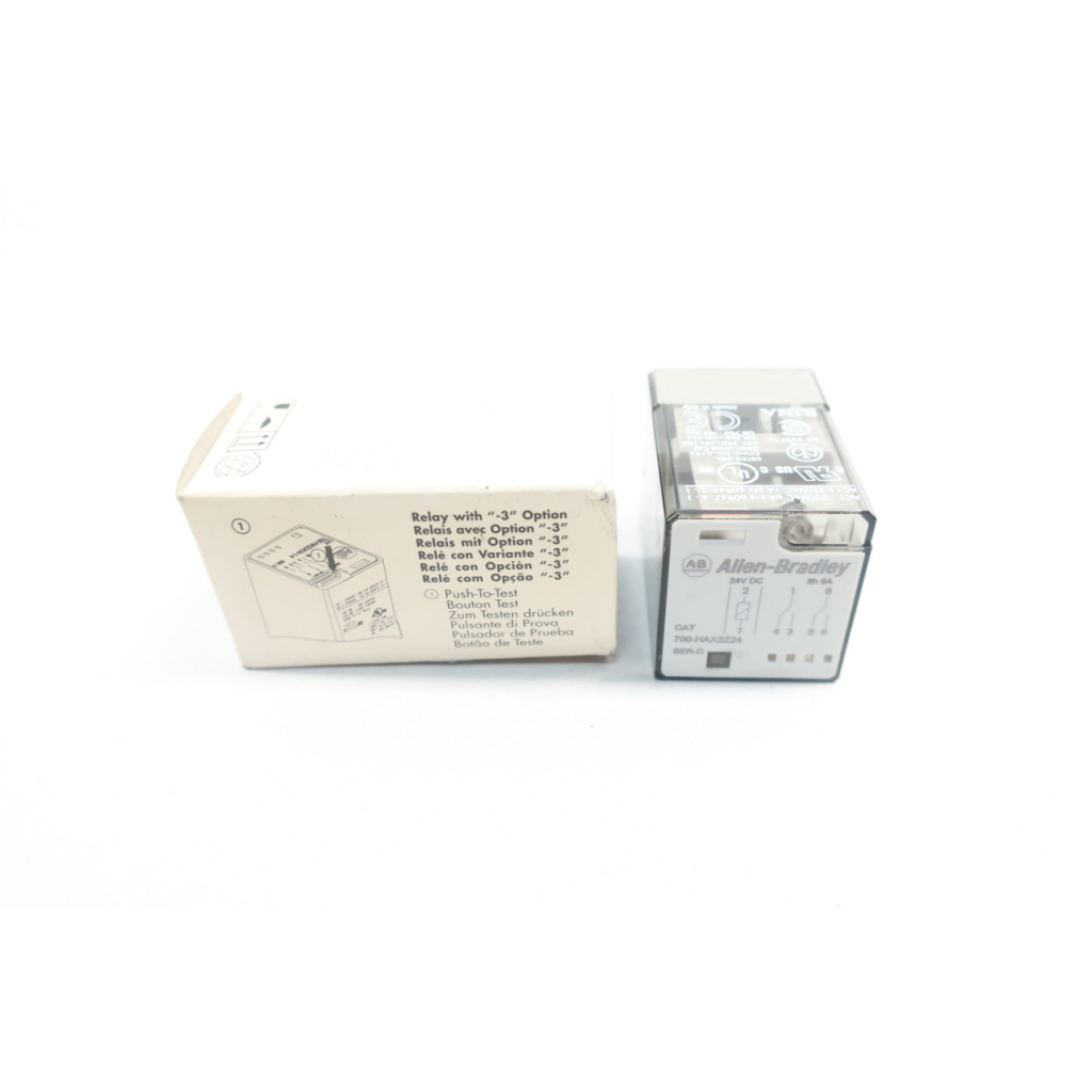 Allen Bradley 700-HAX2Z24 Plug-in Relay Ser D 24v-dc