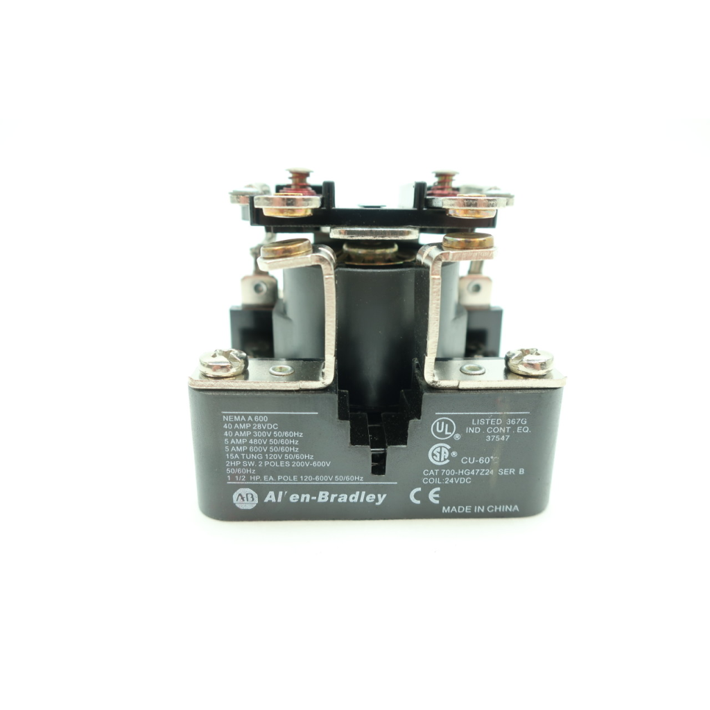 Allen Bradley 700-HG47Z24 Control Relay 24v-dc Ser B