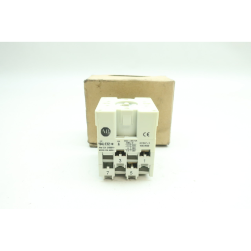 Allen Bradley 194L-E12-1753 On-off Switch 3p 12a 600v-ac Ser A