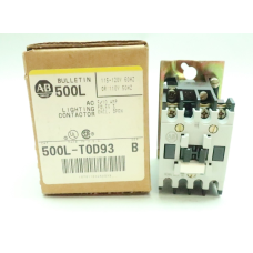 Allen Bradley 500L-TOD93 Size 00 Lighting Contactor 120v-ac 2hp Ser B