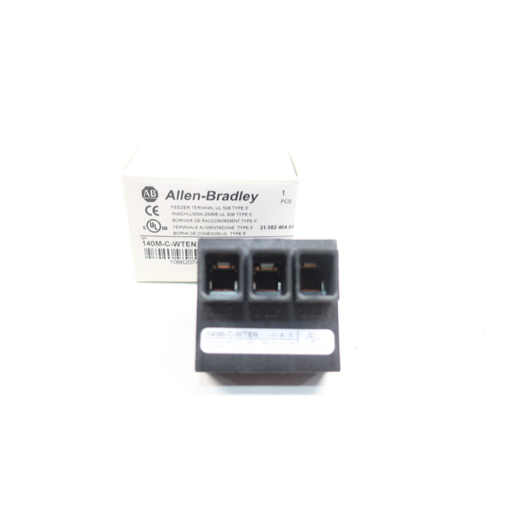 Allen Bradley 140M-C-WTEN Feeder Terminal Ul 508 Type E Ser A
