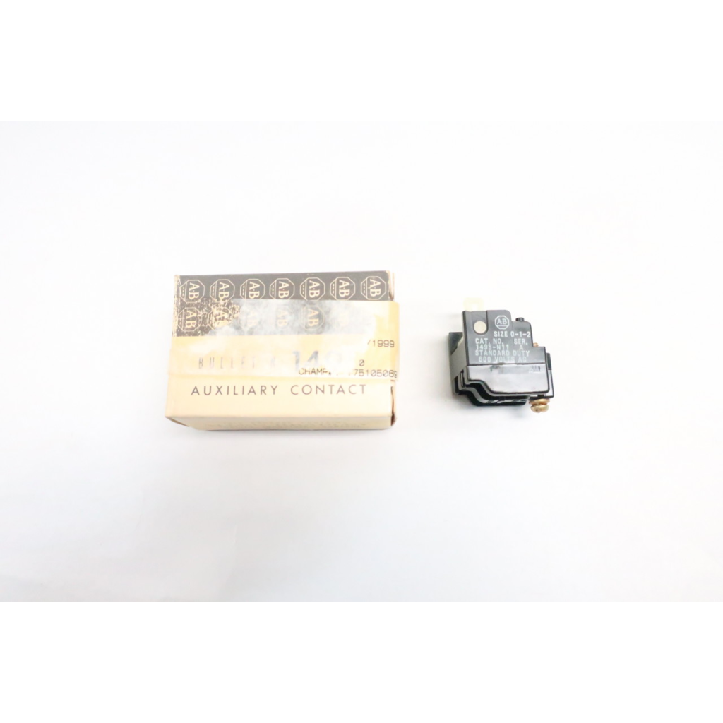 Allen Bradley 1495-N11 Auxiliary Contact Block Sizes 0-1-2 Ser A