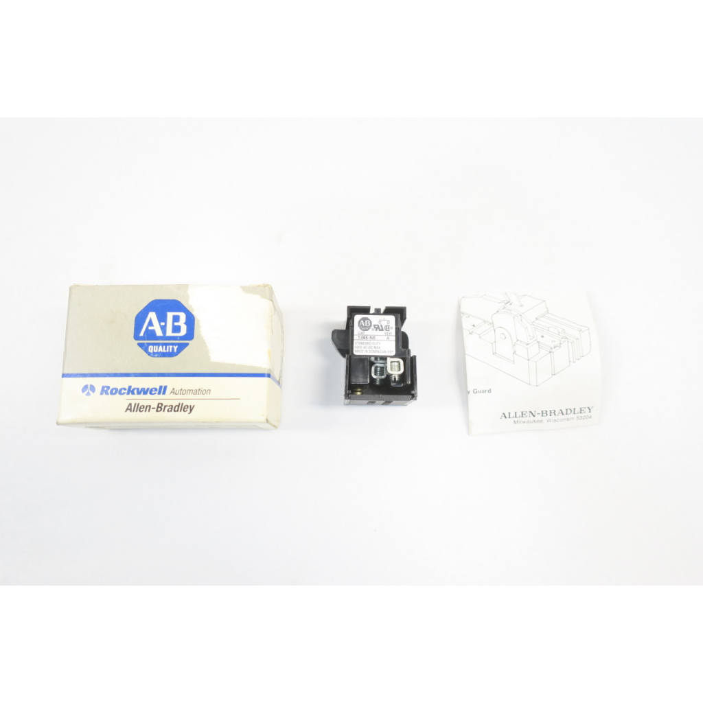 Allen Bradley 1495-N8 Ser A Auxiliary Contact 600v-ac
