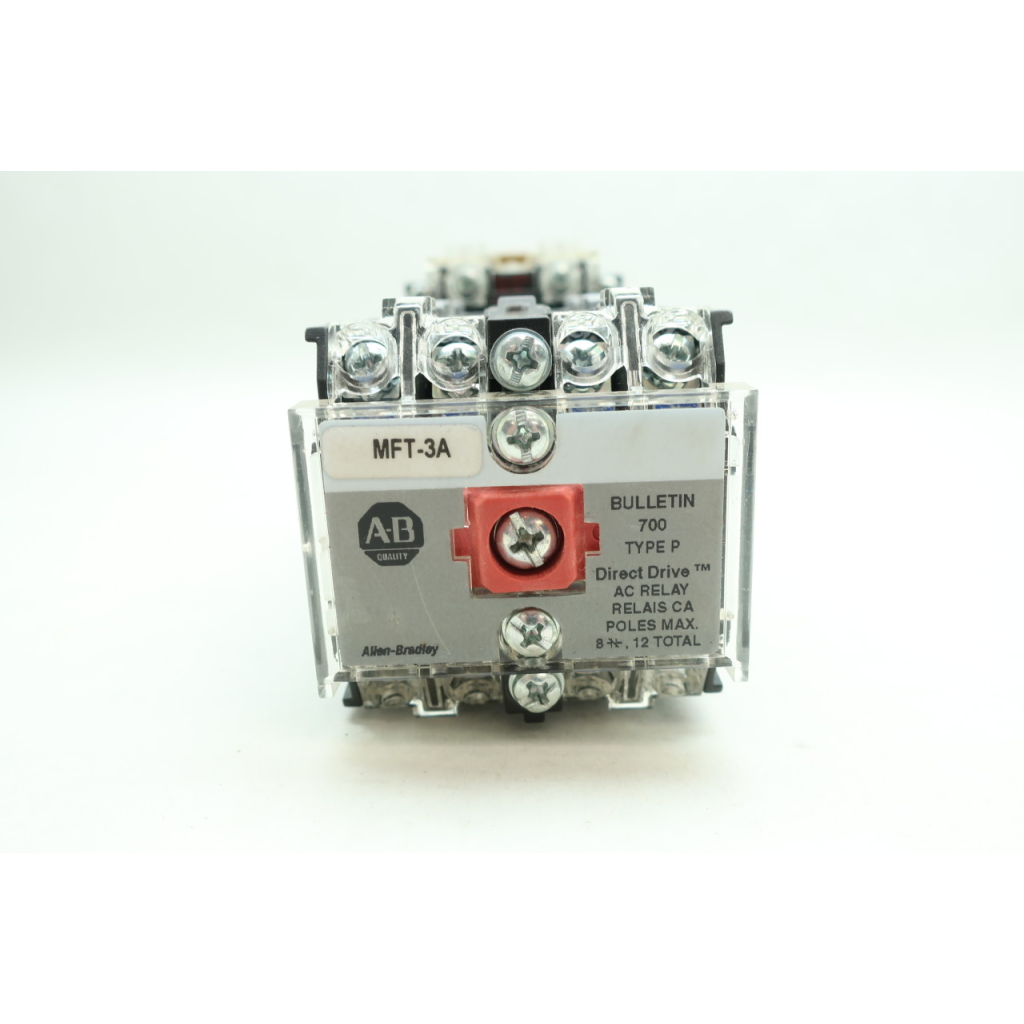 Allen Bradley 700-P800A1 Direct Drive Control Relay 115-120v-ac Ser E