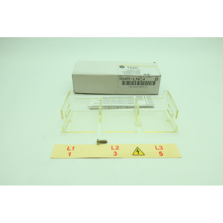 Allen Bradley 194R-LNC4 Clear Terminal Shield Ser B
