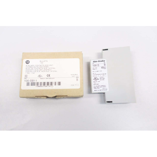 Allen Bradley 100-SB11 Auxiliary Contact Block Ser B