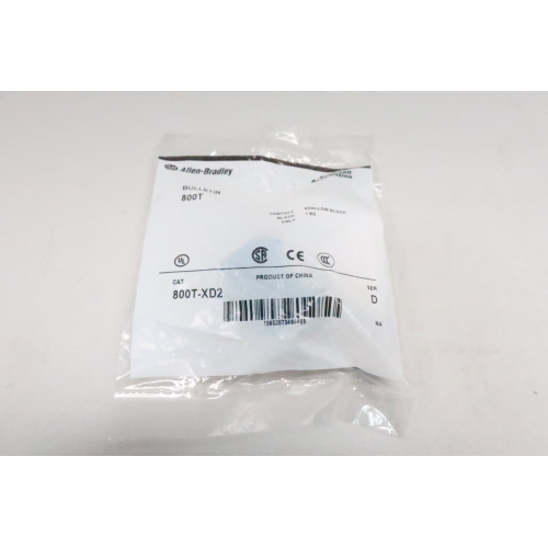 Allen Bradley 800T-XD2 Contact Block Ser D