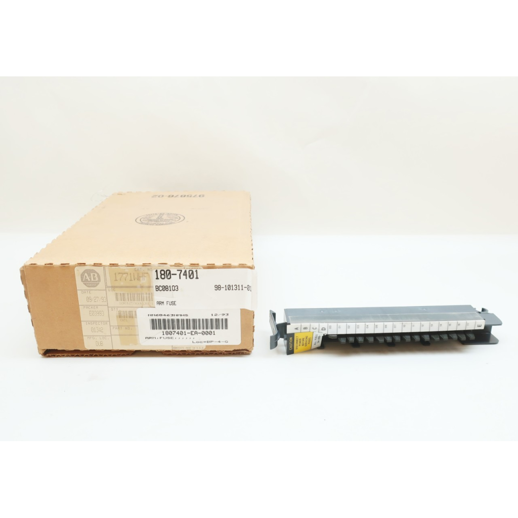 Allen Bradley 1771-WHF Fused Wiring Arm