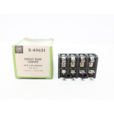 Allen Bradley X-49651 Contact Block 4no Size 0 Contactor