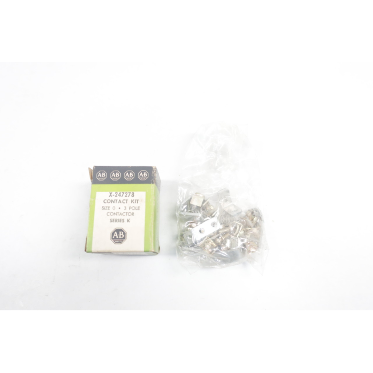 Allen Bradley X-247278 Contactor Contact Kit Size 0