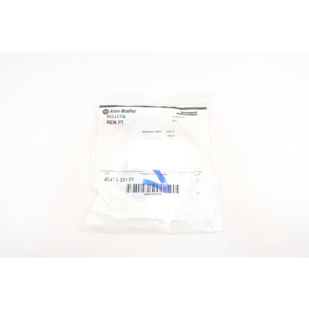 Allen Bradley 40410-331-51 1p Pole Contact Kit Size 0 Contactor