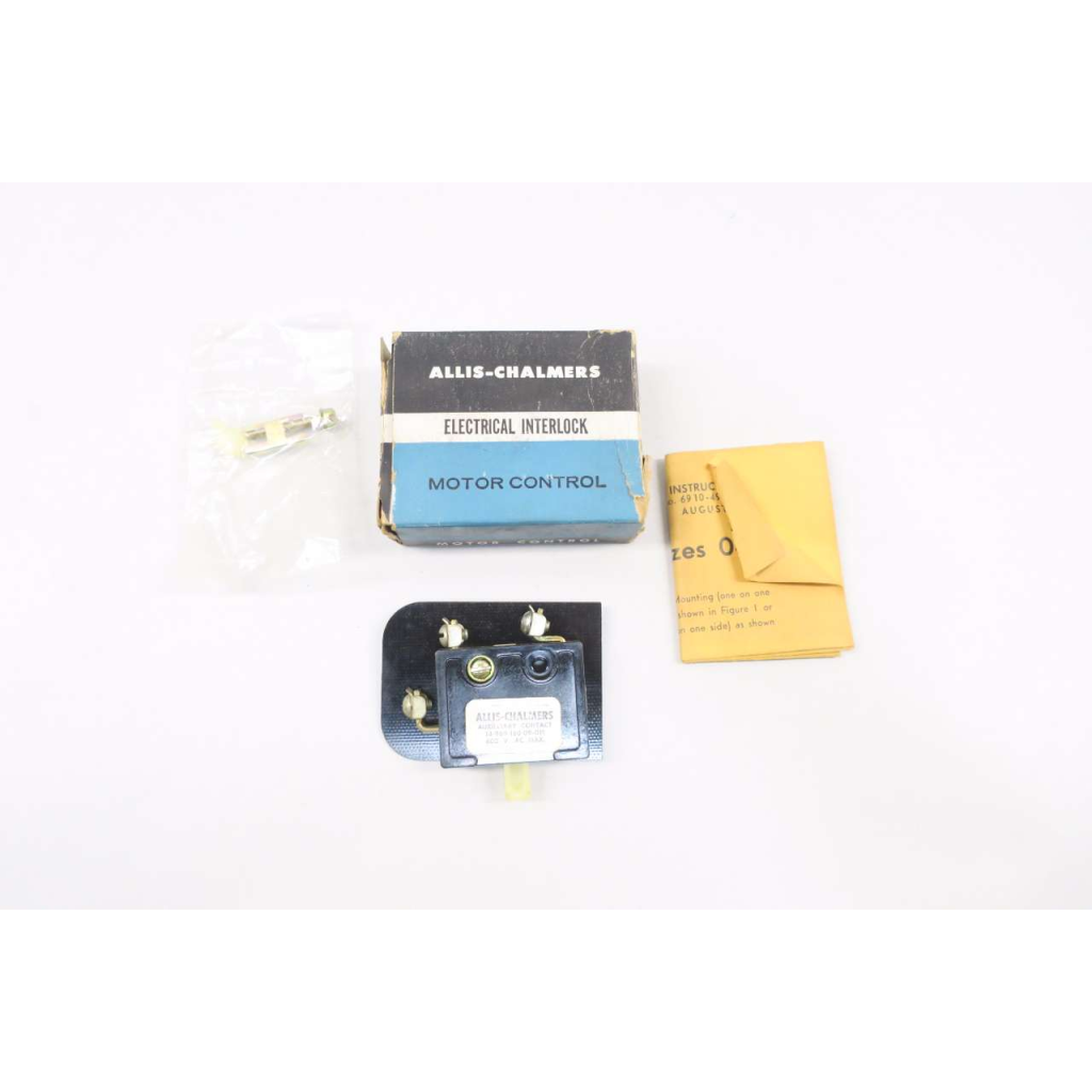 Allis Chalmers 6916 14-969-160-09-011 Contactor Interlock Assembly