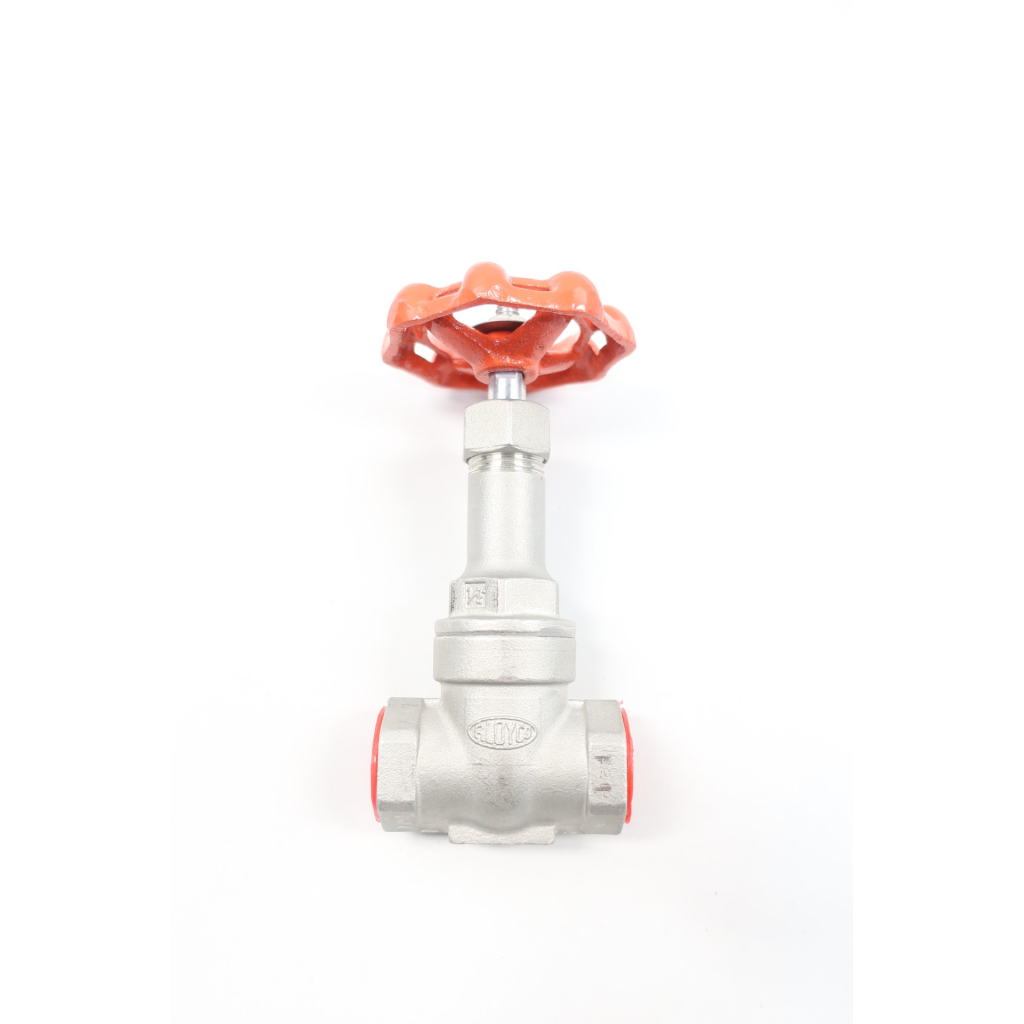 Aloyco 90E Manual Stainless Socket Weld Wedge Gate Valve 1/2in