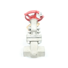 Aloyco 114-R Manual Stainless Socket Weld Wedge Gate Valve 1in 150