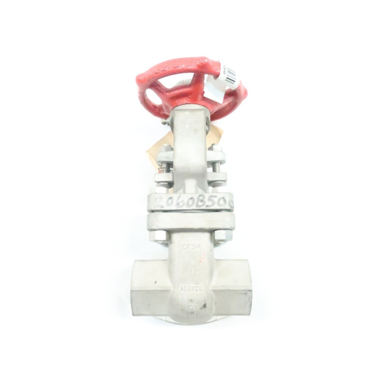 Aloyco 114-R Manual Stainless Socket Weld Wedge Gate Valve 1in 150